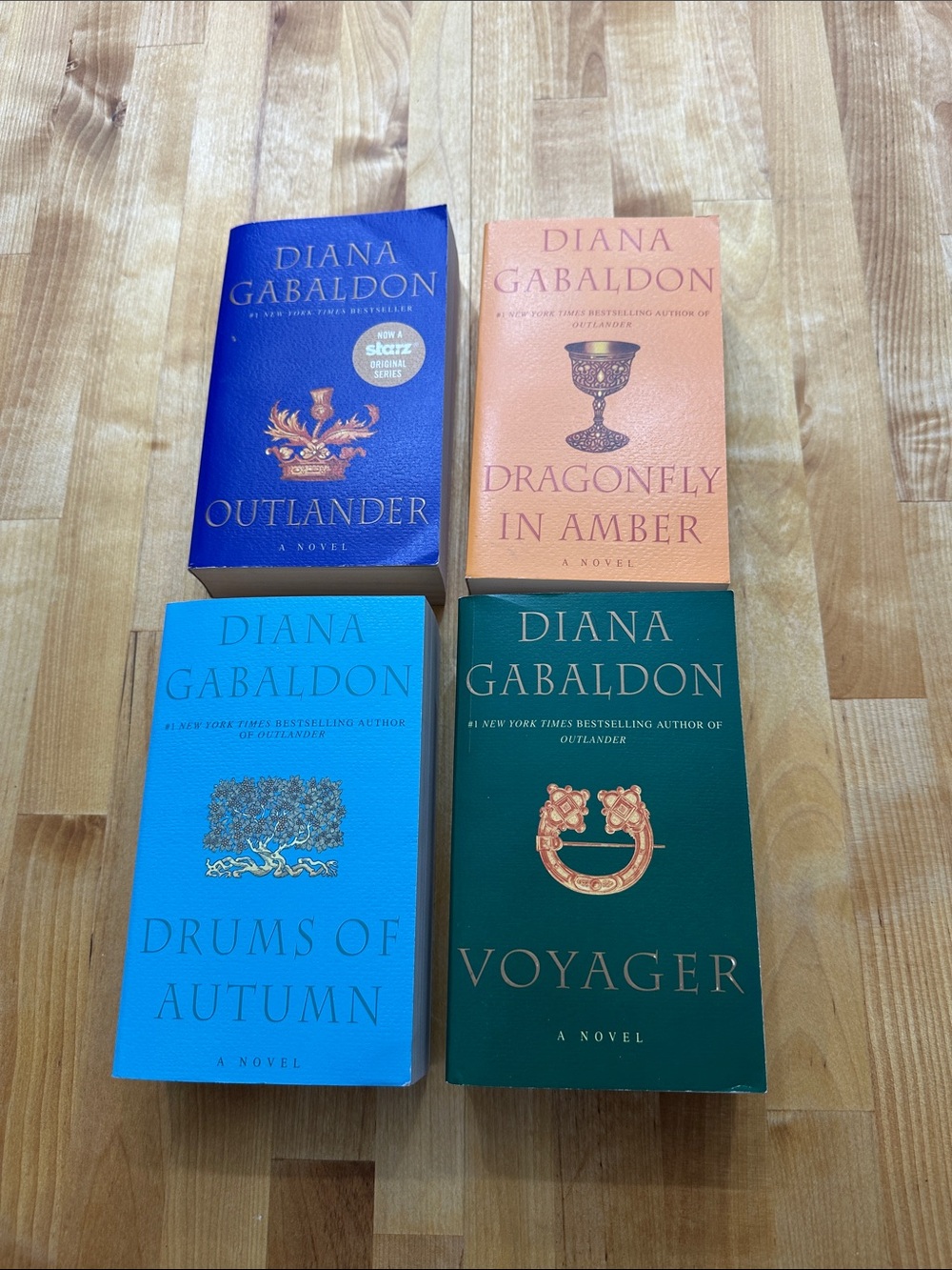 1-4 Outlander Books